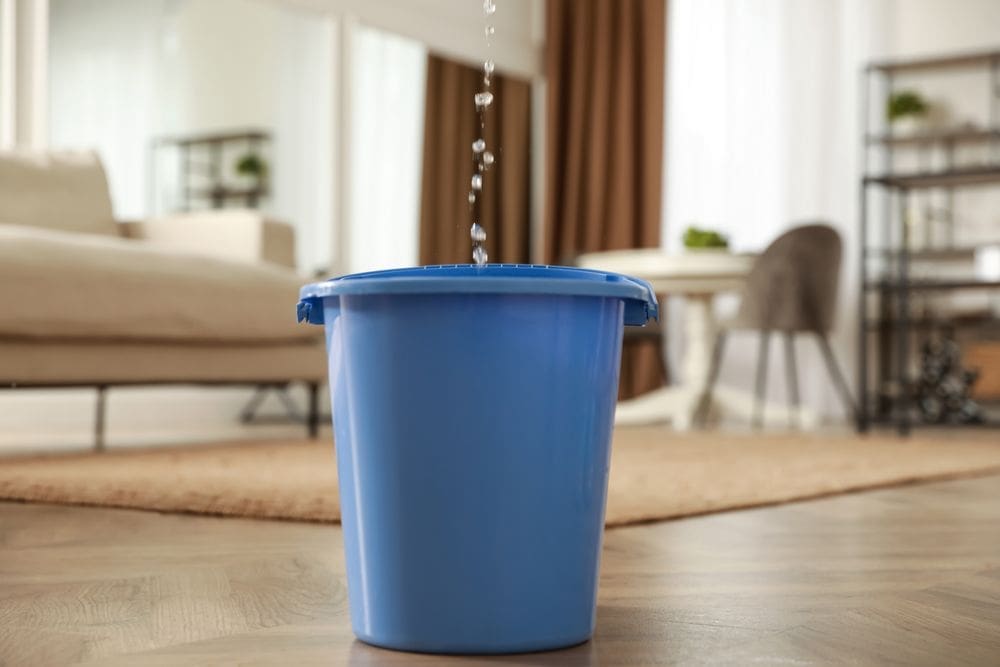 it is not recommended to try to repair a leak by yourself